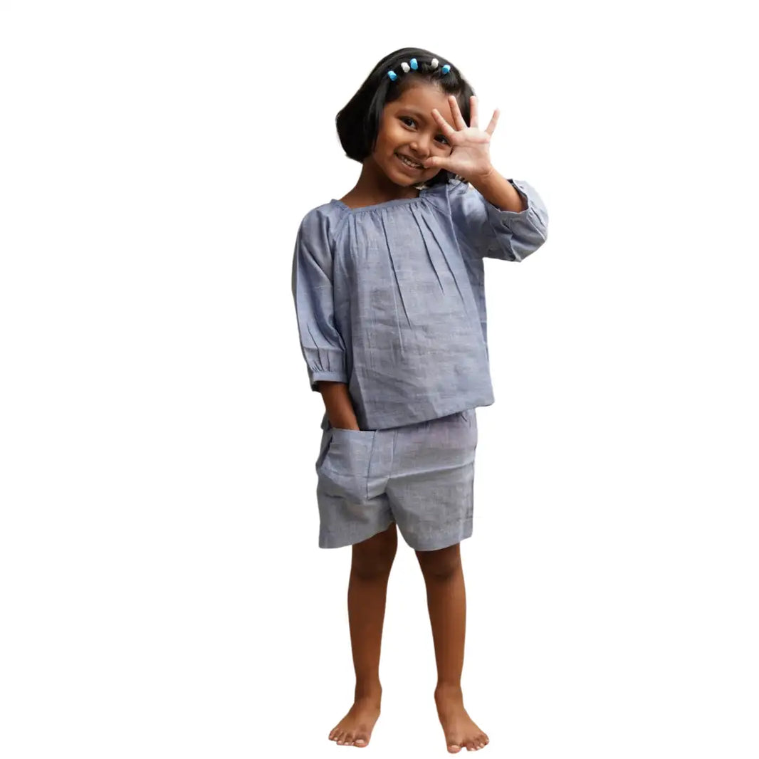 Neelpari Set' - Girls' Co-ord Set