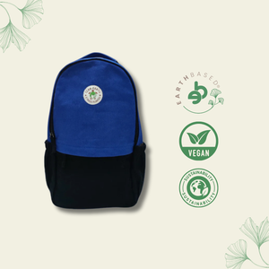 Clan Earth Amur Backpack- Navy Blue & Charcoal Black - EarthBased 