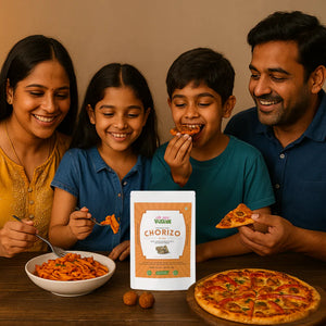 Oh My Vegan | Chorizo Style Bites – Portuguese Spice Blend - EarthBased 