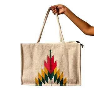 CRAFTINENCE Hand Bags for Women Bags for Women Boho Sutra Tulip tote handbags for women-handbags - EarthBased 