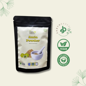 Eco vann Amla Powder | Pack of 5 - EarthBased 