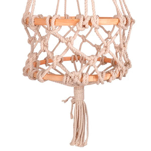 Upcycled Handmade Planter In Cotton Macramé - EarthBased 