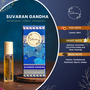 Attar Gift Box- Perfume | Roll-On Attar | Gulessence - EarthBased 