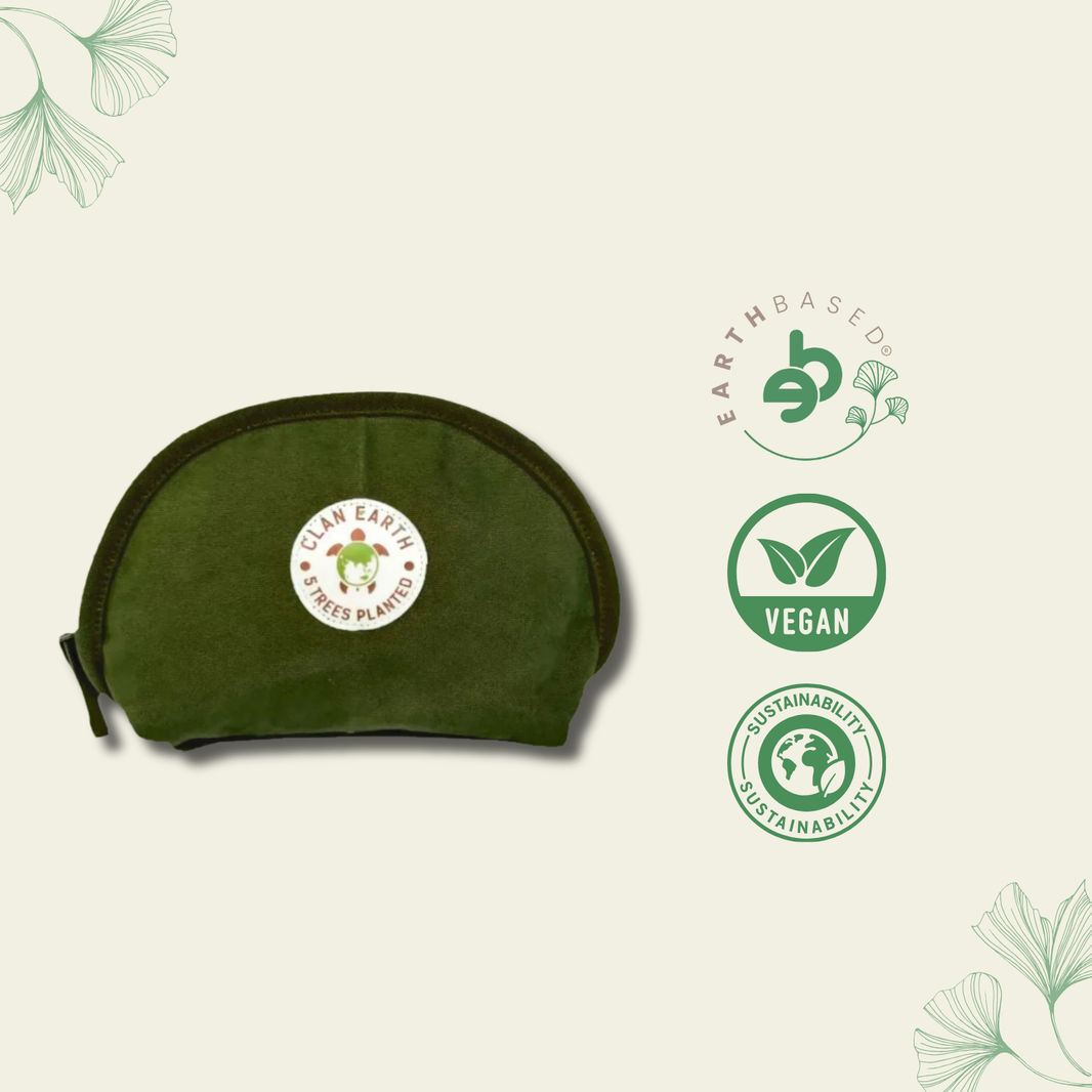 Clan Earth Pika Pouch - Olive Green - EarthBased 
