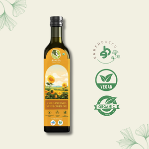 Organic Cold Pressed Sunflower Oil - EarthBased 