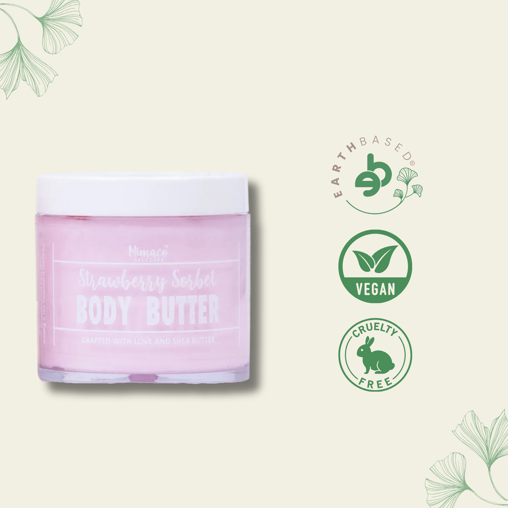 STRAWBERRY SORBET - Body Butter - EarthBased 