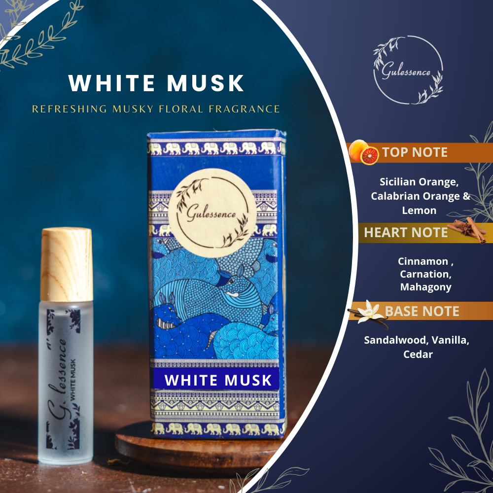 Attar Gift Box- Perfume | Roll-On Attar | Gulessence - EarthBased 