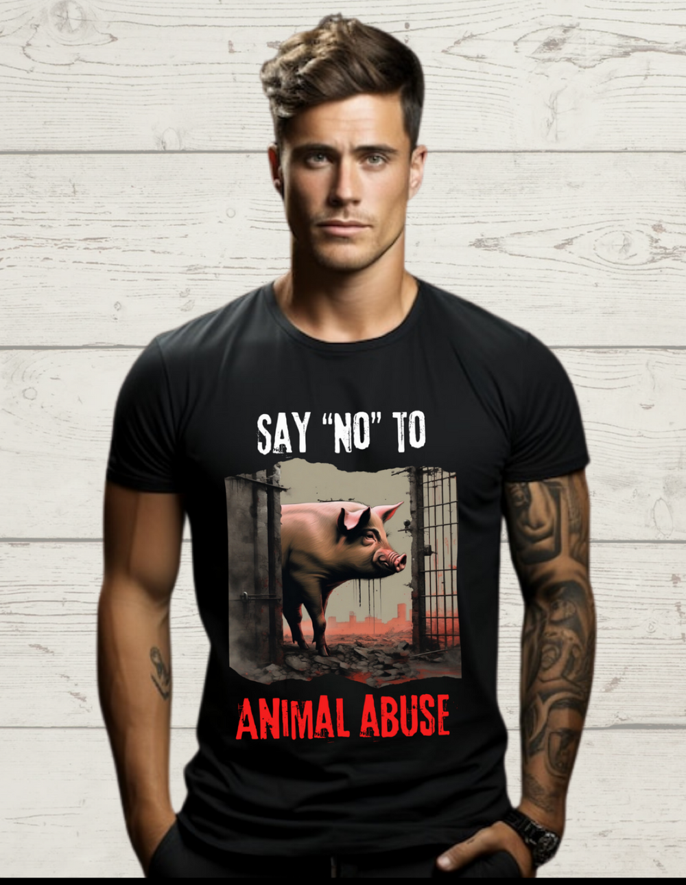 Say NO to animal abuse — Earthbased