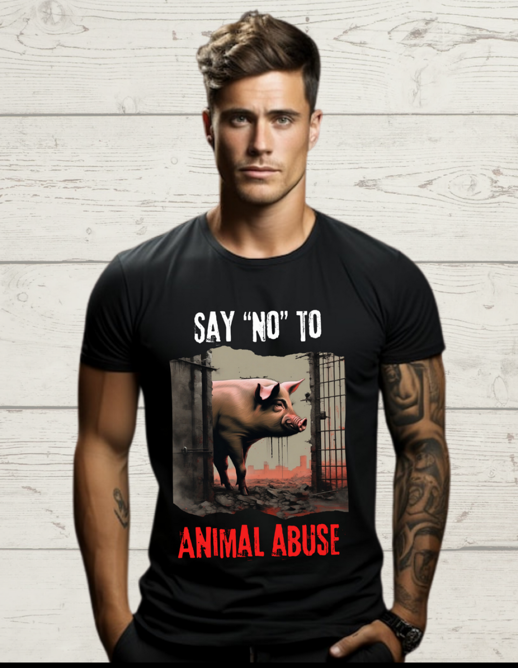 Say NO to animal abuse — Earthbased