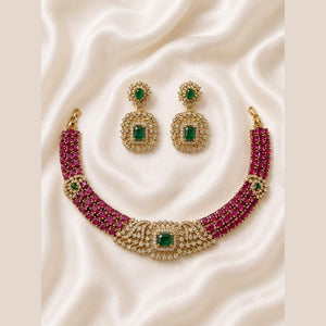 Royal Ruby Choker Set - view 3