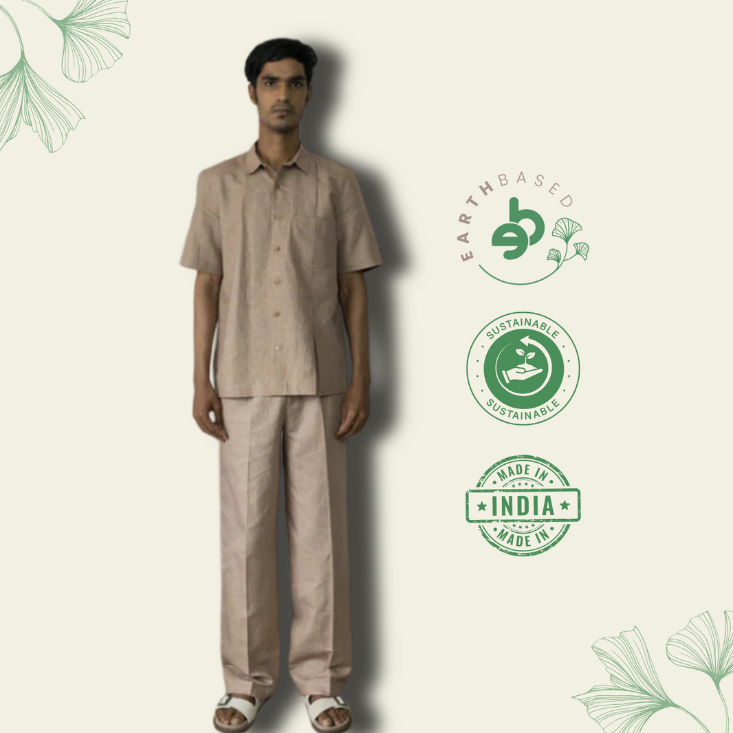 INVERTED-PLEAT SHIRT | Anushe Pirani - EarthBased 