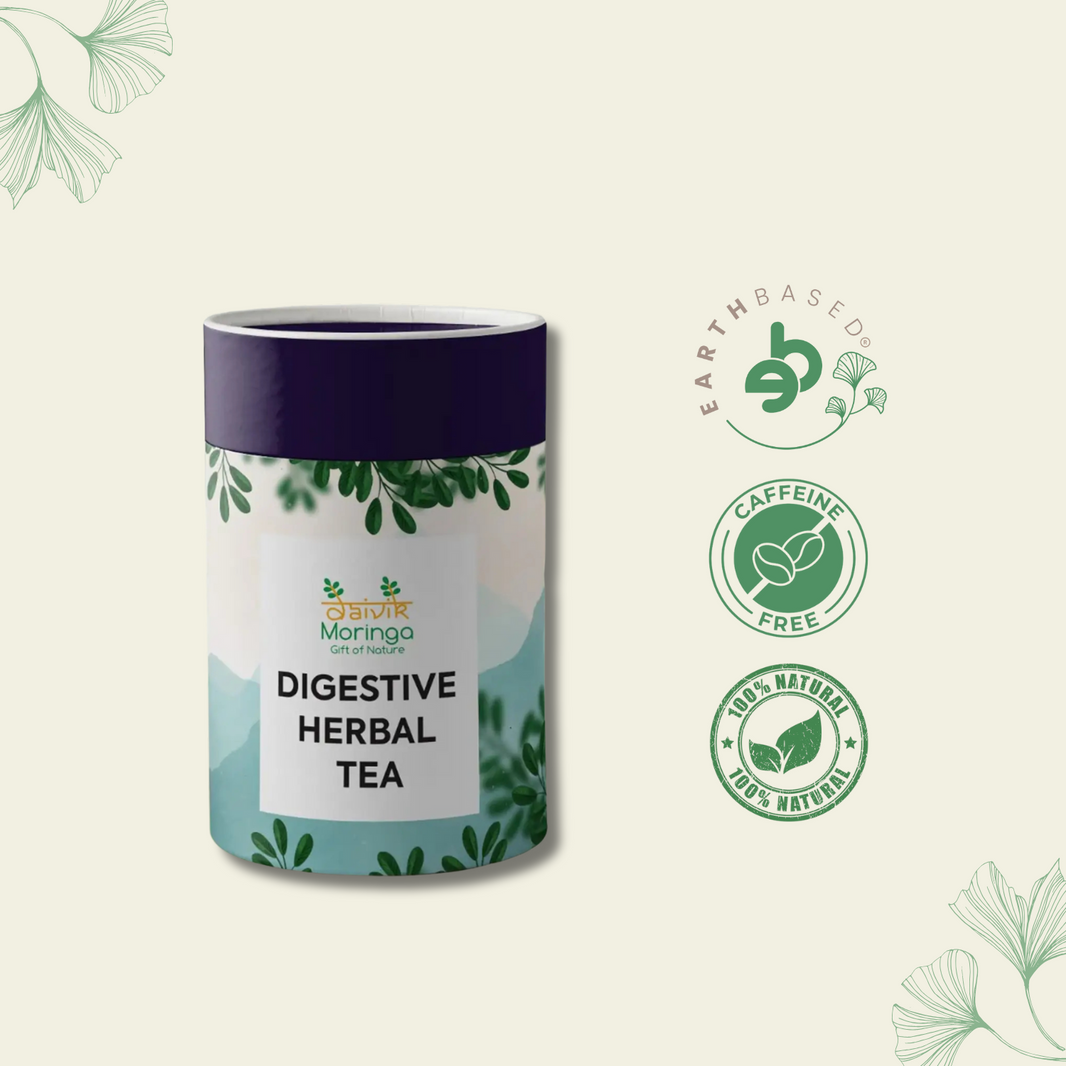 Digestive Herbal Tea | Daivik Moringa - EarthBased 