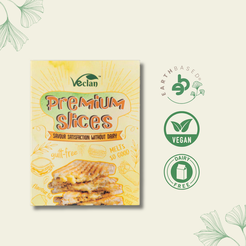 Premium Vegan Cheese Slices - EarthBased 