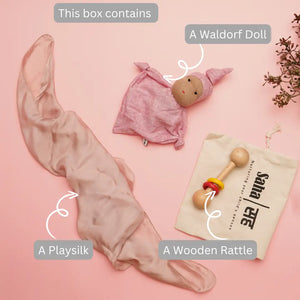 Treasure Trove 1.0 - A collection of Open-ended toys for 2 months+ babies - EarthBased 