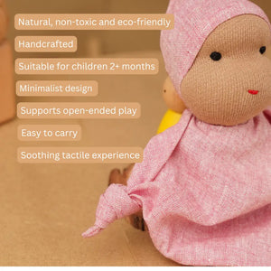 Rumi - Waldorf Inspired fabric Doll - EarthBased 