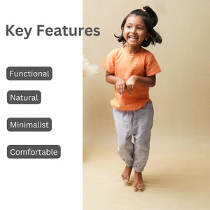 Kurti Top' - Girls' Cotton Top - EarthBased 