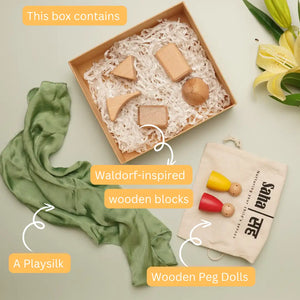 Treasure Trove 2.0 - A collection of Open-ended toys for 12 months+ children - EarthBased 