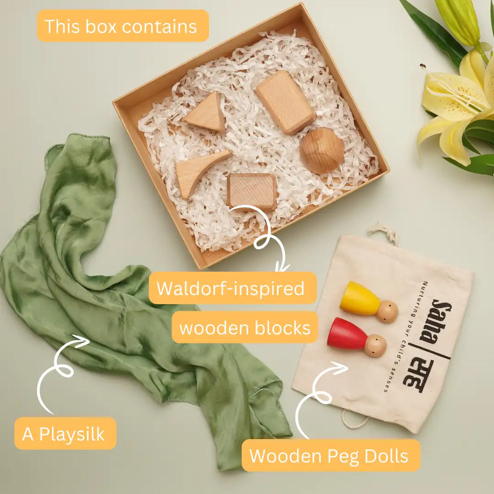 Treasure Trove 2.0 - A collection of Open-ended toys for 12 months+ children - EarthBased 