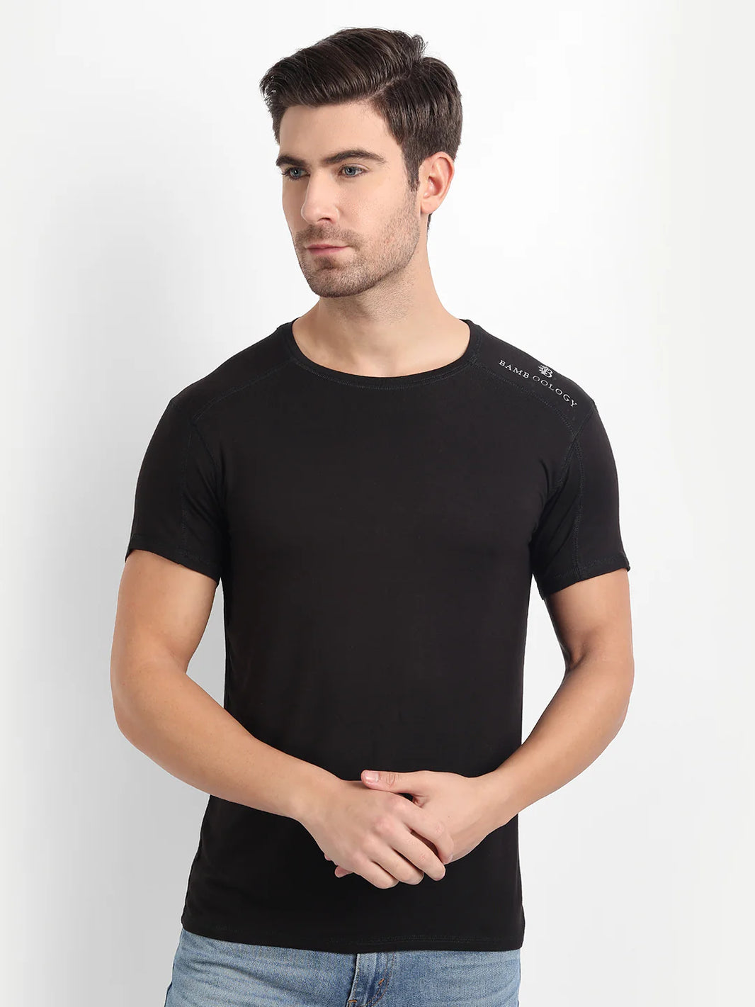 Bamboo Fabric T-Shirt for Men – Soft, Eco-Friendly, Breathable, and Stylish, Perfect for Everyday Wear and Ultimate Comfort. - EarthBased 