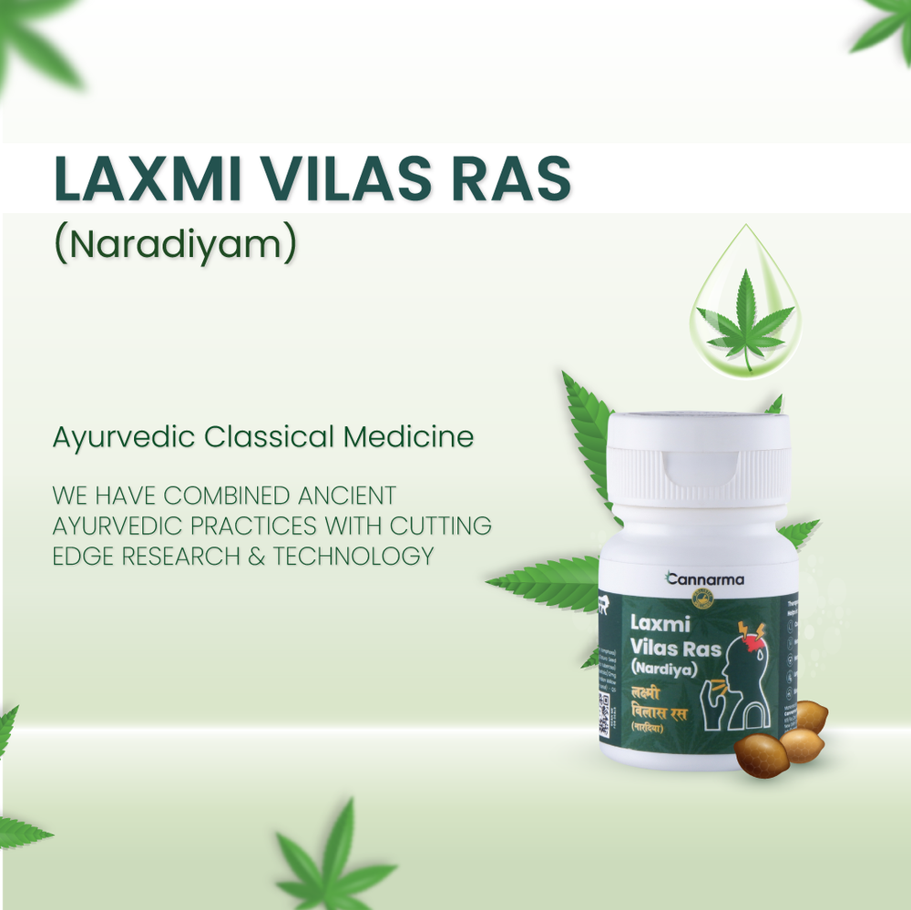 Cannarma Laxmi Vilas Ras Tablet (30tab) - EarthBased 
