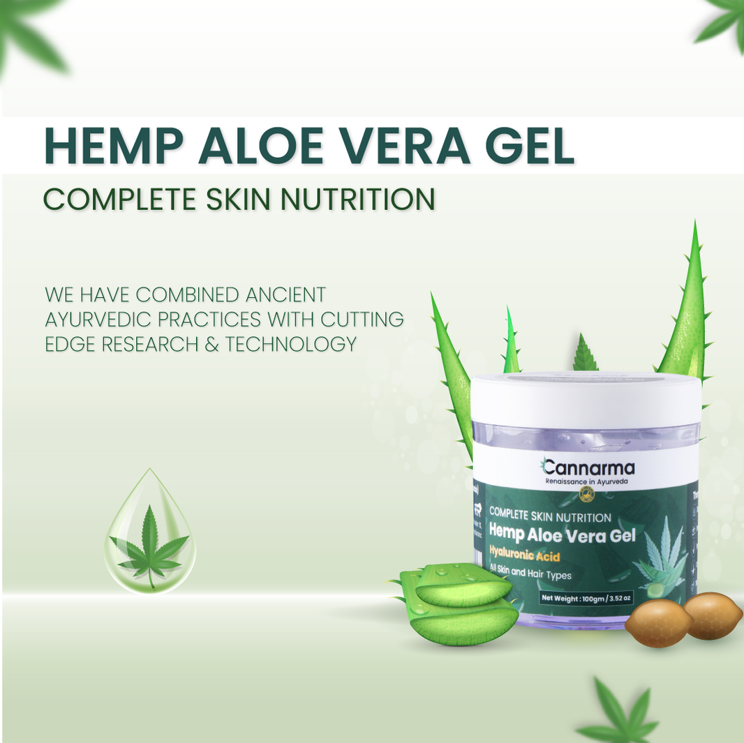 Cannarma Hemp Aloe Vera Gel (100g)