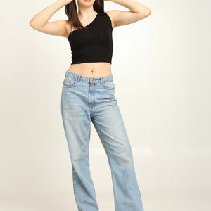 Gen Z Bamboo One Shoulder Top – Soft, Breathable & Sustainable Fit - EarthBased 