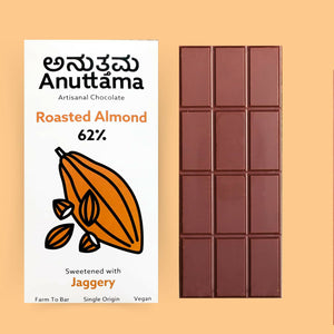 Anuttama | Dark Chocolate | Roasted Almond + Classic Plain+ Sea Salt | Combo - EarthBased 