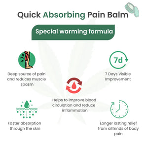 Cannarma™ ULTRA PREMIUM Pain Relief Balm - EarthBased 