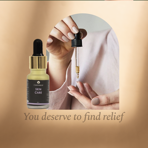 CannaBliss SKIN CARE (with 0.5% Cannabis Leaf Extract + Argan & Rosehip - Oil + Hemp Seed Oil) - 10 ML - EarthBased 