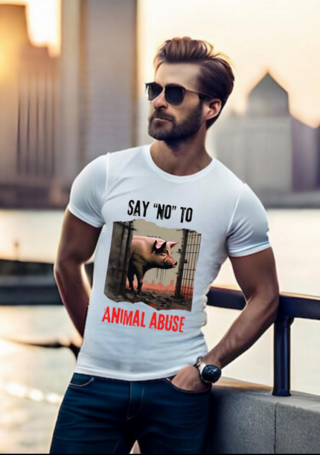 Say NO to animal abuse — Earthbased, view 2
