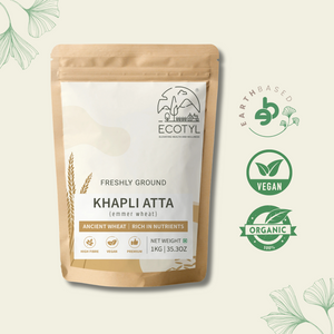Khapli Atta (Emmer Wheat) | Ecotyl - EarthBased 
