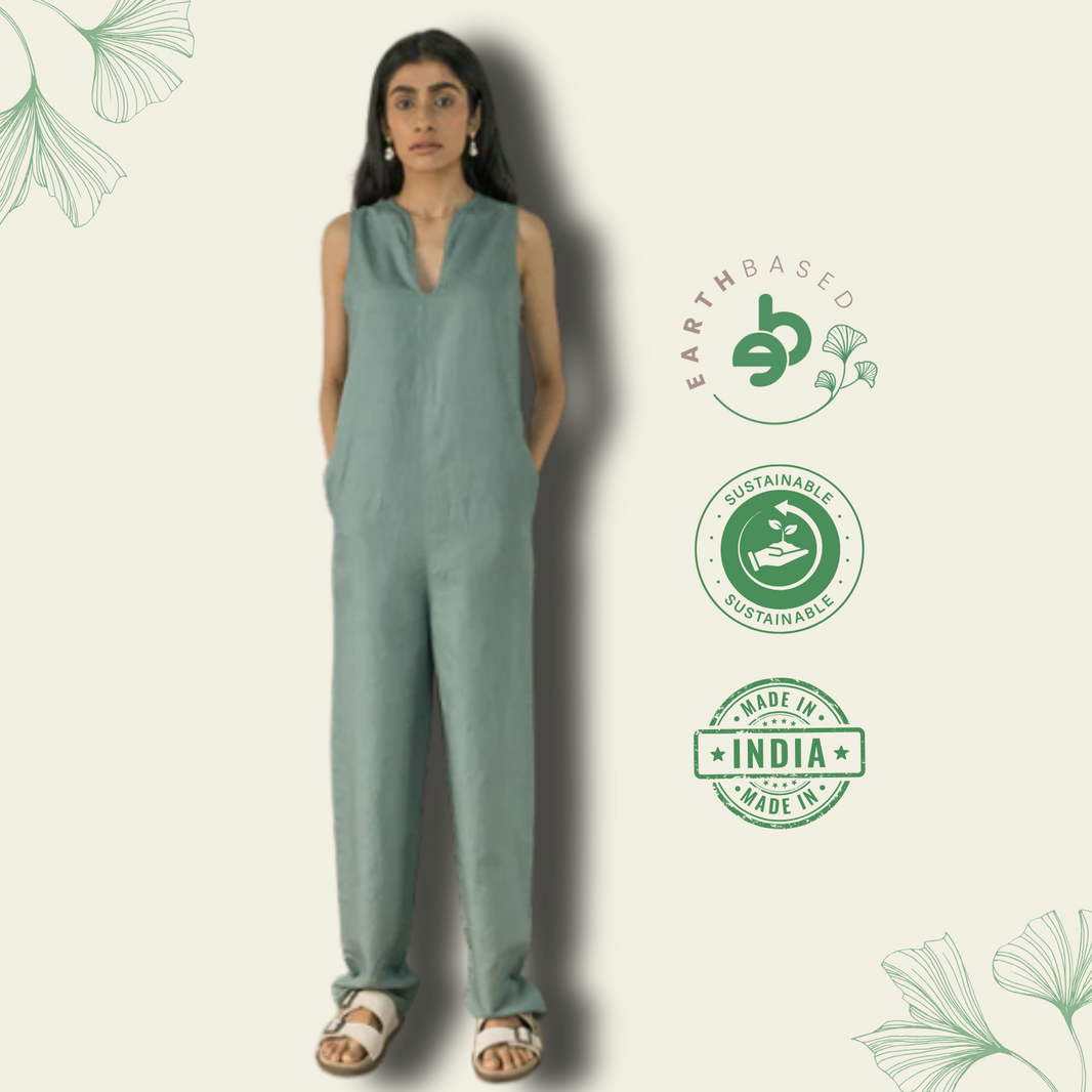 RELAXED-FIT JUMPSUIT - EarthBased 