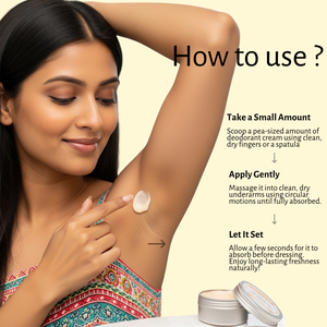 Natural Deodorant Cream| Citrus Zest | Enriched with Shea Butter, Mango Butter, Jojoba & Almond Oil - EarthBased 
