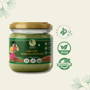 Organic Moringa Powder - 100gm | Pack of 2 - EarthBased 