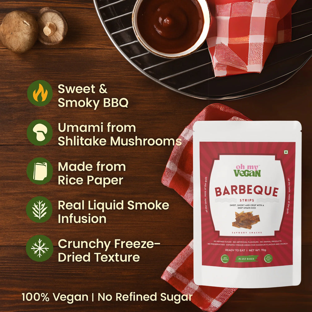 Oh My Vegan | Savoury Snack Combo – All 4 Flavours - EarthBased 
