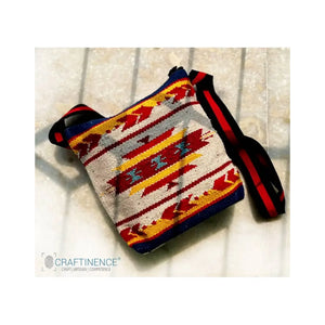 CRAFTINENCE Nomad Wanderlust Sling Bag - Multicolor -  Bag for women-handbags for women - EarthBased 