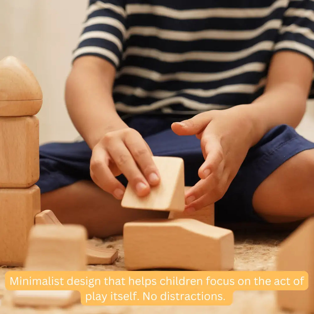 Flo - Waldorf Inspired Wooden Blocks - EarthBased 