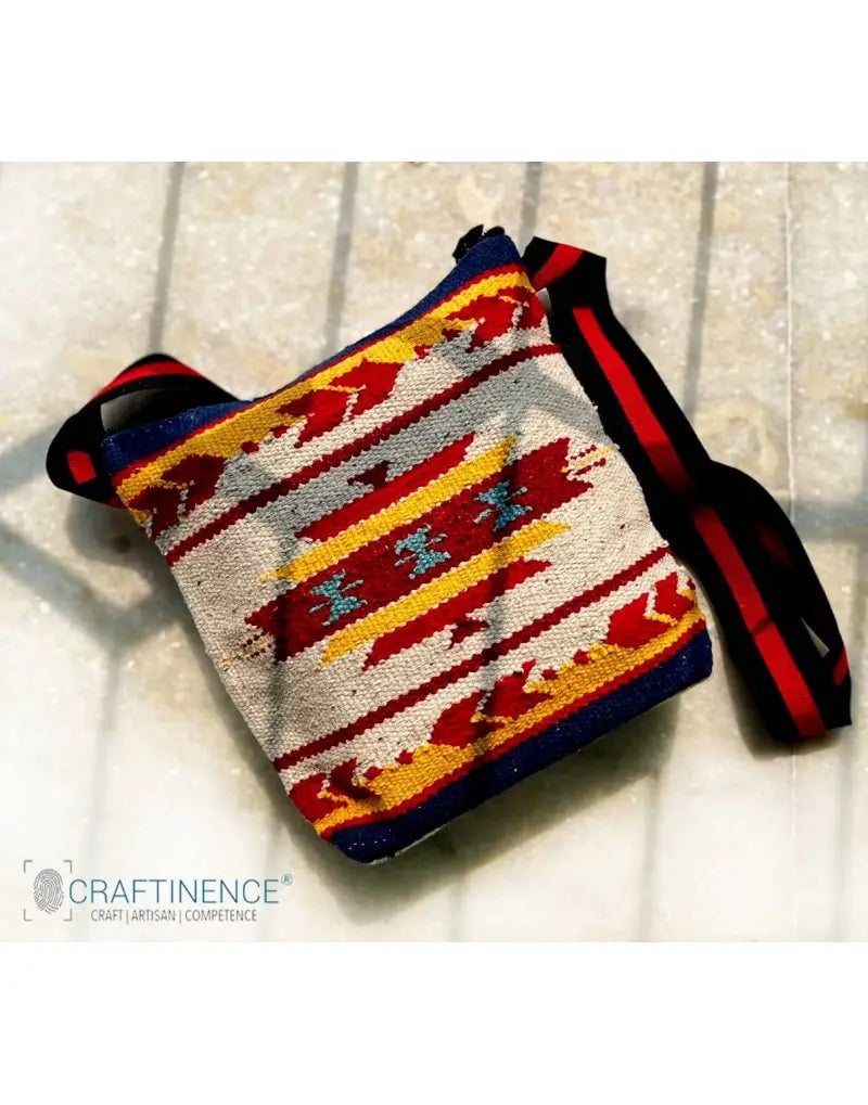 CRAFTINENCE Nomad Wanderlust Sling Bag - Multicolor -  Bag for women-handbags for women - EarthBased 