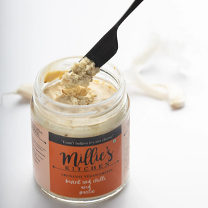 Burnt Red Chili and Garlic | Millie's Vegan Cheese - EarthBased 