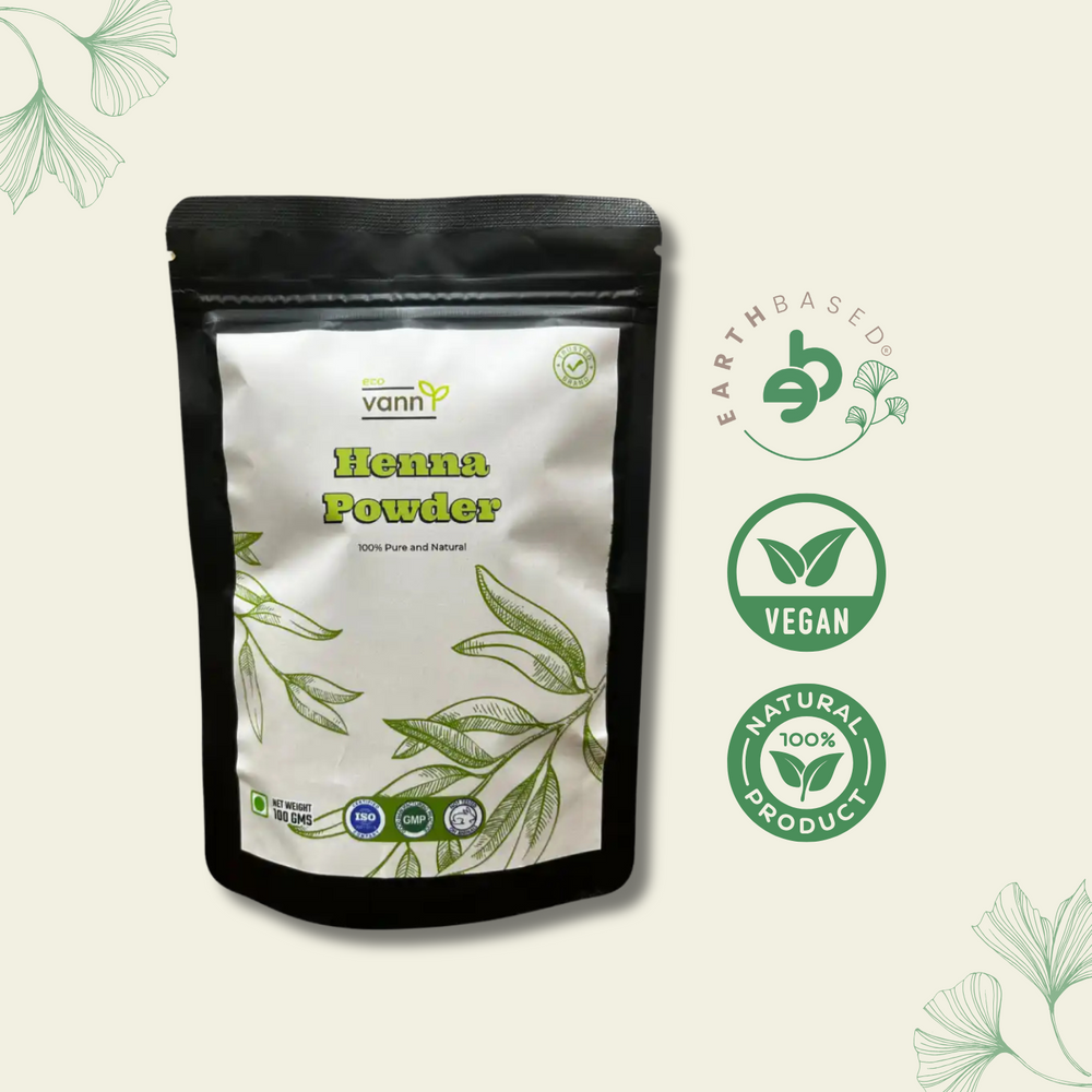 Eco vann Heena Powder | Pack of 6 - EarthBased 