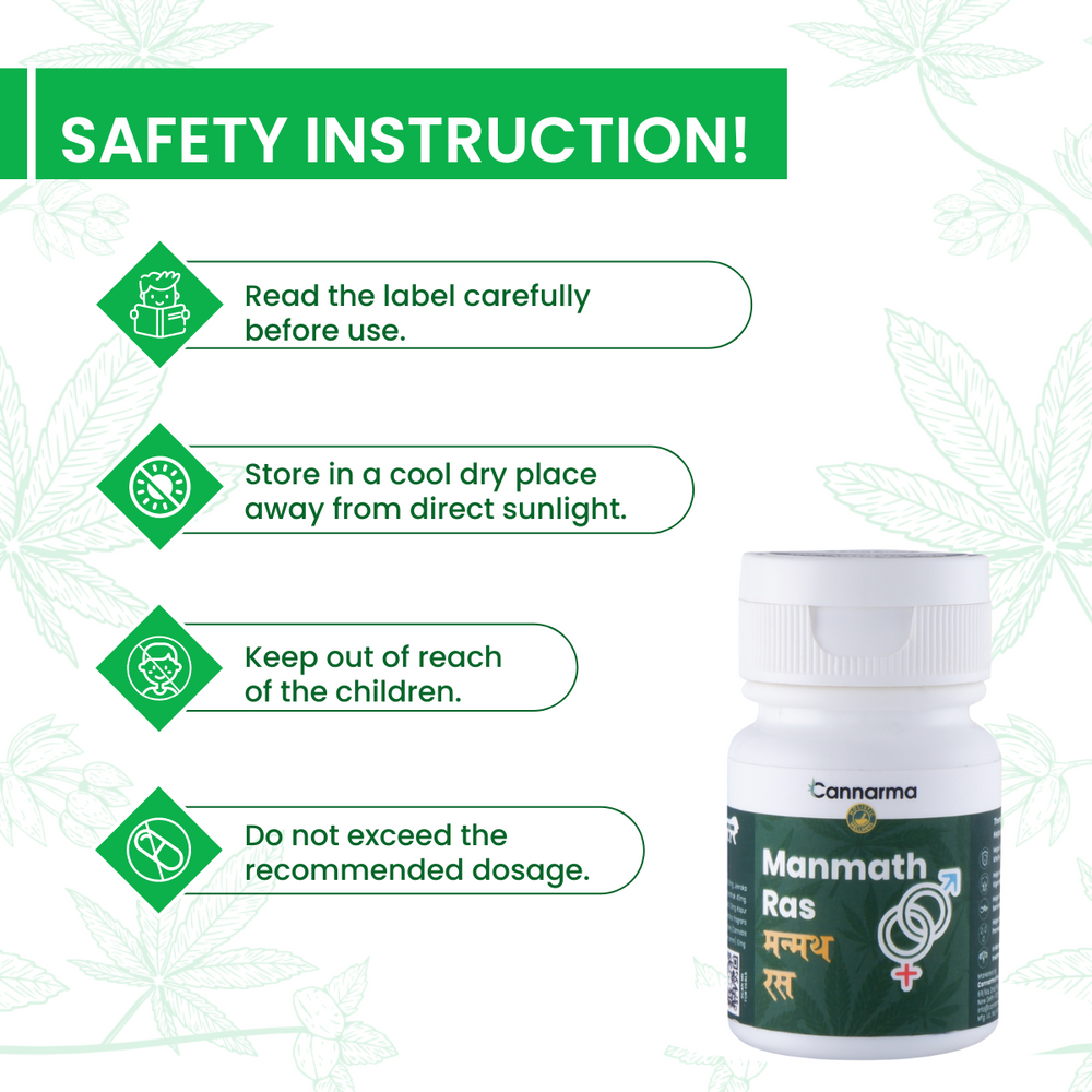 Cannarma Manmath Ras Tablet (30tab) - EarthBased 