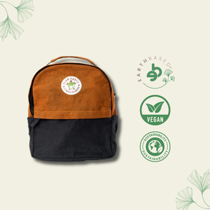 Koala Backpack - Walnut Brown & Charcoal Black | Clan Earth - EarthBased 