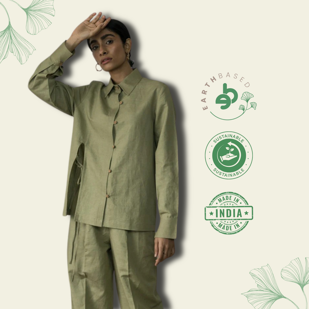 FRONT SLIT SHIRT - EarthBased 