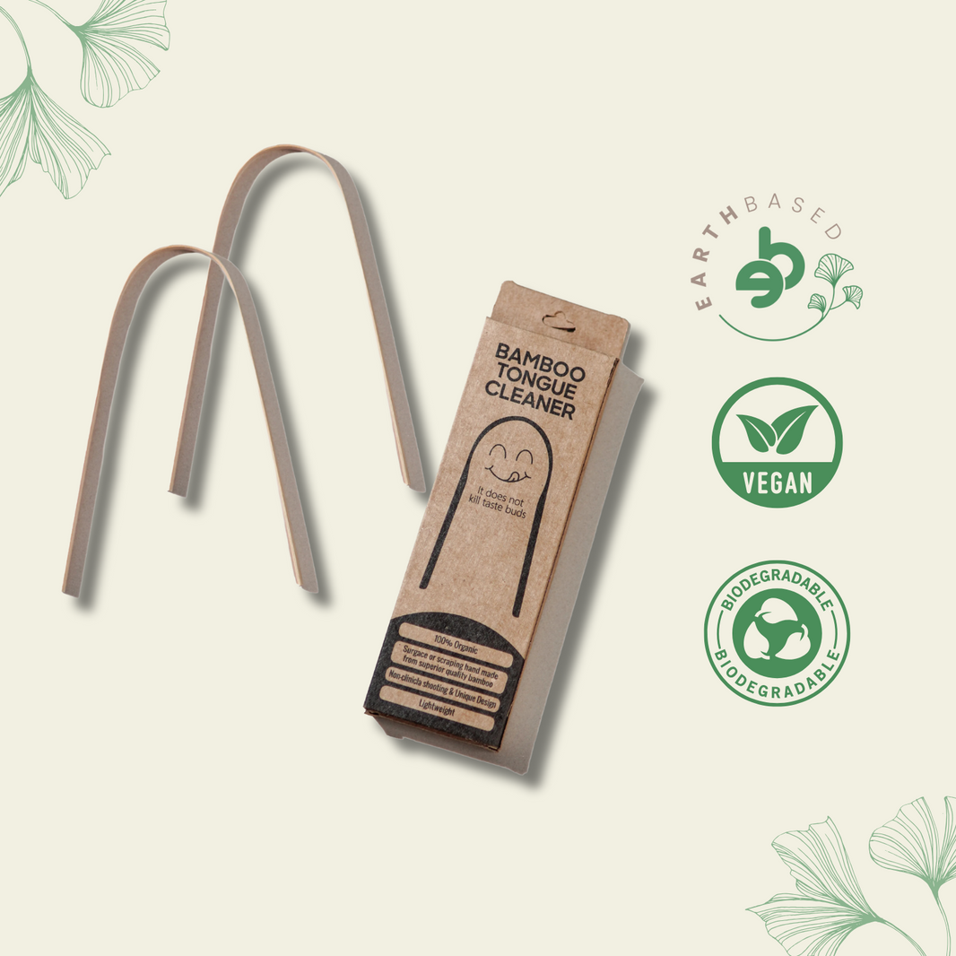 Ecotyl | Bamboo Tongue Cleaner - Set of 2 - EarthBased 