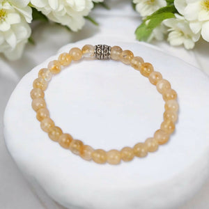Natural Certified Citrine Bracelet For Success And Prosperity - EarthBased 