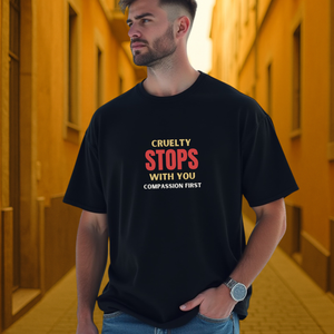 Cruelty Stops With You - Compassion First (Male) — Earthbased