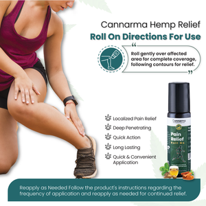Cannarma Pain Relief Roll-On (10ml) - EarthBased 
