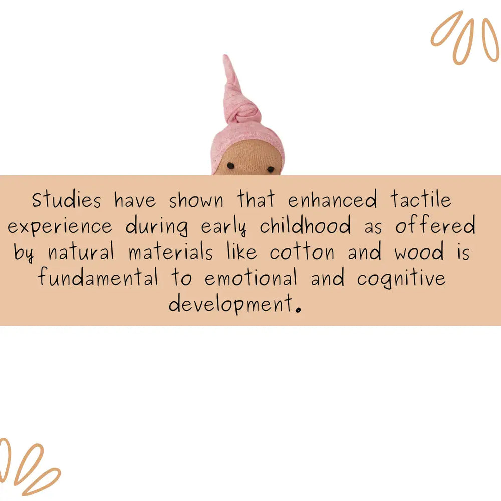 Rumi - Waldorf Inspired fabric Doll - EarthBased 