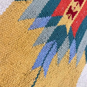 Craftinence Women Boho Sutra Marigold tote handbags for women - Handmade Artisanal Eco-Friendly Upcycled Cotton Handbag - EarthBased 