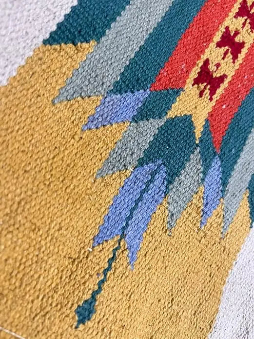 Craftinence Women Boho Sutra Marigold tote handbags for women - Handmade Artisanal Eco-Friendly Upcycled Cotton Handbag - EarthBased 